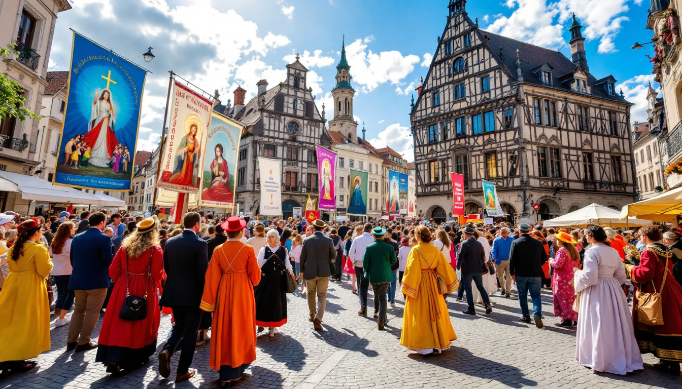 découvrez le calendrier complet des fêtes religieuses et traditionnelles françaises, mois par mois. retrouvez toutes les dates importantes et célébrations à ne pas manquer tout au long de l’année en france.