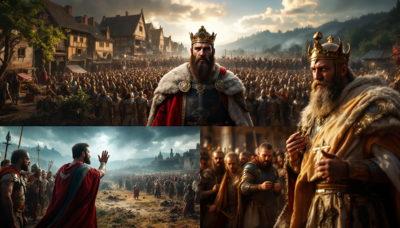 découvrez les moments clés de l’ascension de clovis, premier roi des francs, à travers une chronologie de ses principales victoires, alliances et décisions marquantes qui ont façonné l’histoire de la france.