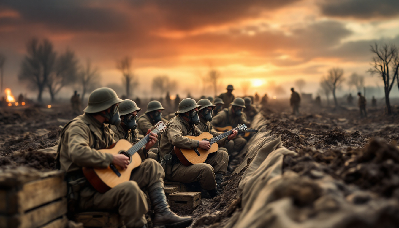 découvrez comment les chansons ont soutenu et réconforté les poilus pendant la première guerre mondiale, en jouant un rôle essentiel pour maintenir le moral et l’espoir sur le front.