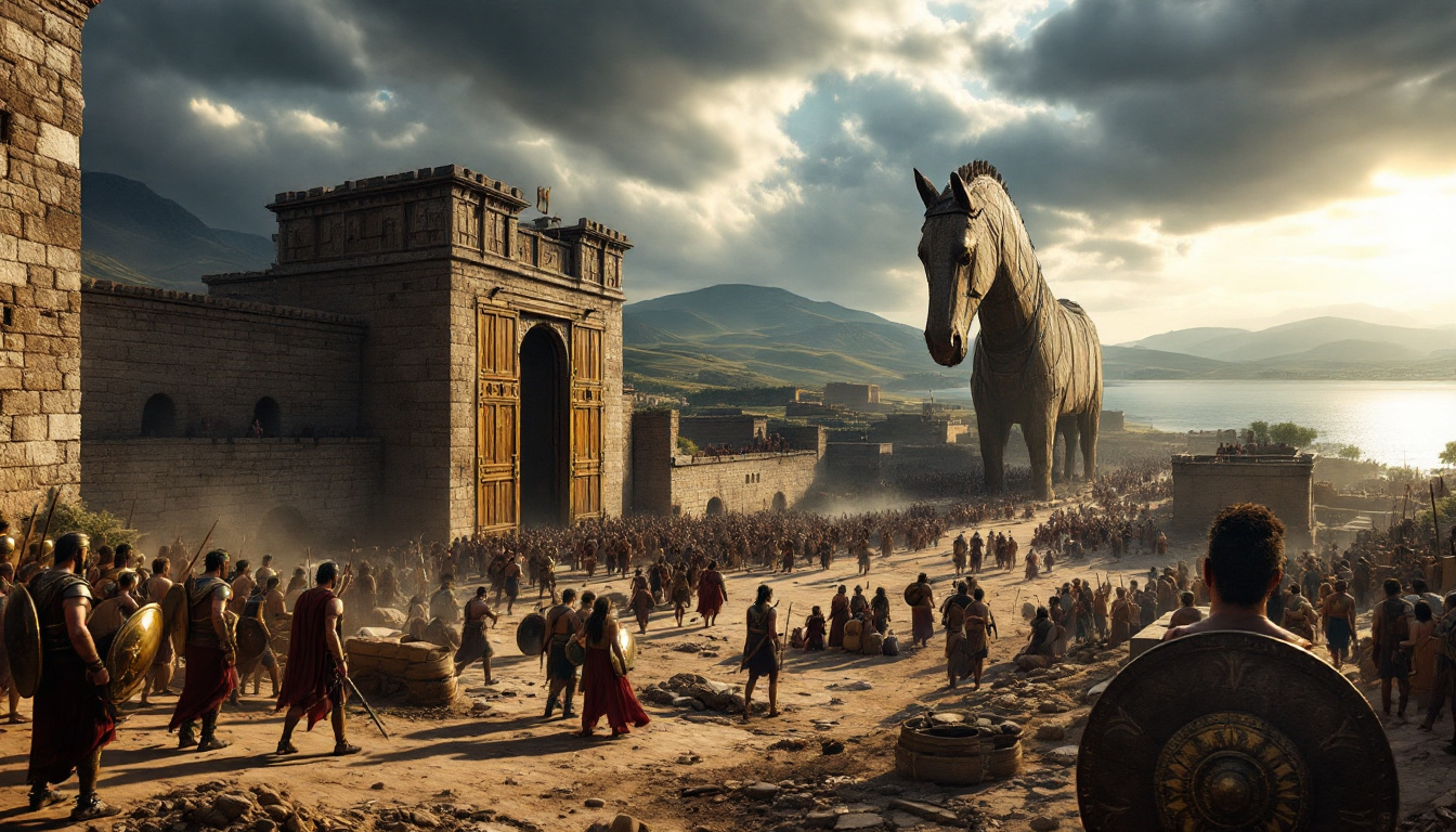 découvrez l'histoire fascinante de la guerre de troie, mêlant mythe antique et découvertes archéologiques. démêlez la légende d'homère de la réalité historique grâce aux dernières recherches sur cette épopée célèbre.