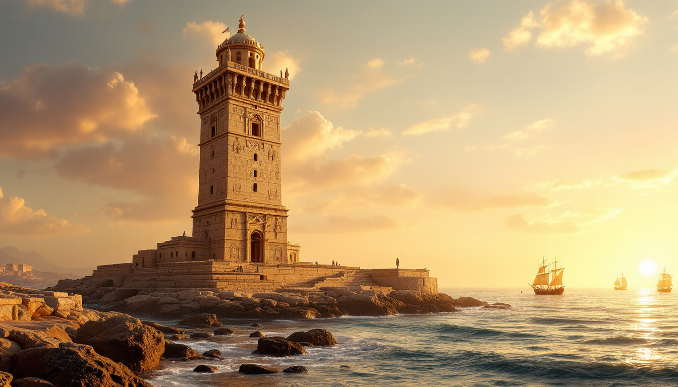 plongez dans l’histoire fascinante du phare d’alexandrie, l’une des sept merveilles du monde antique. découvrez ses origines, sa construction légendaire et les secrets qui entourent ce monument emblématique.