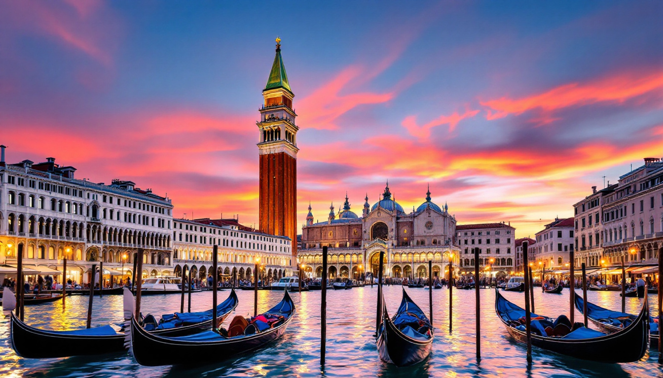découvrez venise à travers son histoire fascinante et ses monuments emblématiques. explorez les sites incontournables de la sérénissime et plongez au cœur de son riche patrimoine culturel et architectural.