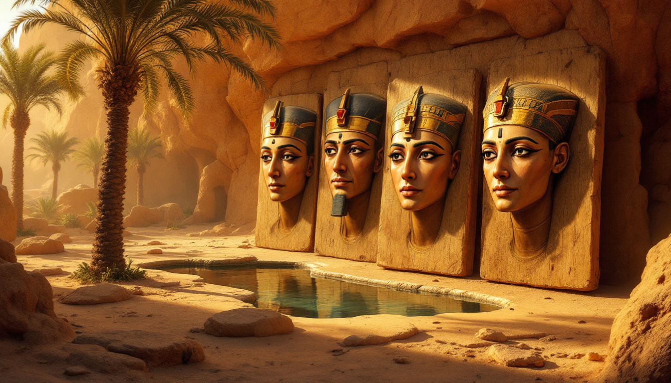 découvrez comment l’art funéraire de l’égypte ancienne révèle les visages emblématiques de cette civilisation fascinante, dévoilant leur statut, croyances et traditions à travers sculptures, peintures et sarcophages.